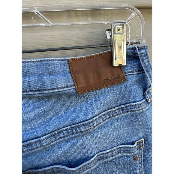 Madewell Women’s Size 29 High-Rise 9” Distressed Skinny Jeans Raw Hem - Picture 4 of 8